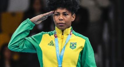 Medalhista brasileira é impedida de falar sobre racismo e empoderamento feminino no Pan