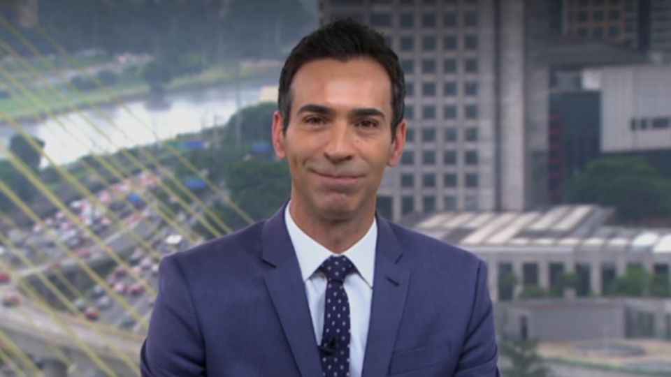 Cesar Tralli, da TV Globo (Reprodução/Youtube)