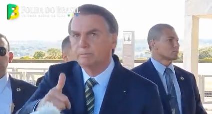 VÍDEO: Bolsonaro foge de entrevista após ser questionado sobre insulto à primeira-dama da França