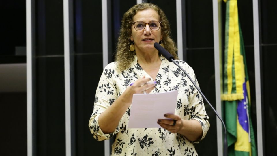 A deputada Jandira Feghali, do PCdoB-RJ - Foto: Michel Jesus/Câmara dos Deputados
