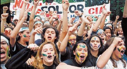 #Dia7EuVouDePreto: Fala de Bolsonaro ressuscita caras-pintadas