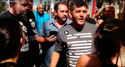 Vídeos: Candidato a prefeito de São Carlos lidera agressões de bolsonaristas em ato contra Damares