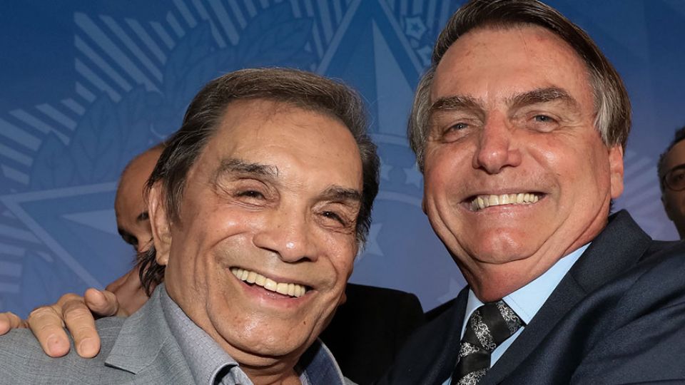 Dedé Santana e Bolsonaro (Fotos: Marcos Corrêa/PR)