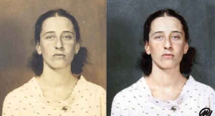 Retrato de Olga Benário Prestes colorizado digitalmente bomba nas redes