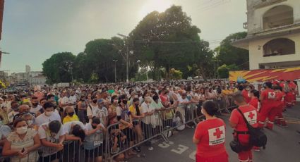 Círio de Nazaré: Fiéis provocam aglomerações nas ruas de Belém mesmo com eventos fechados