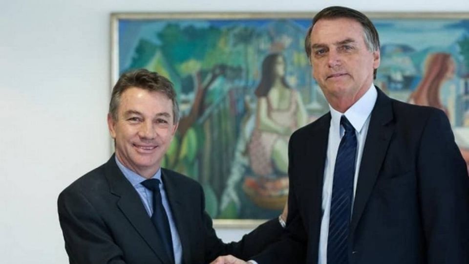 Jair Bolsonaro e Antonio Denarium | Divulgação/Presidência da República