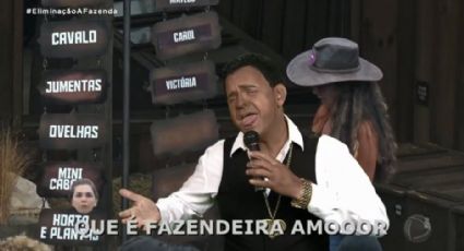 Humorista Carioca faz blackface em episódio de “A Fazenda”, da TV Record, e é criticado nas redes