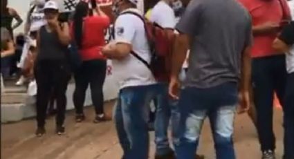 Moradores do Paraopeba protestam em frente a Vale contra fim de auxílio emergencial