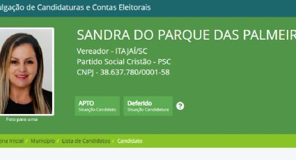 Polícia prende candidata do PSC que teria usado dinheiro do tráfico para fazer campanha em cidade catarinense