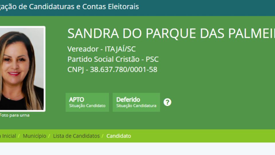 Reprodução/TSE