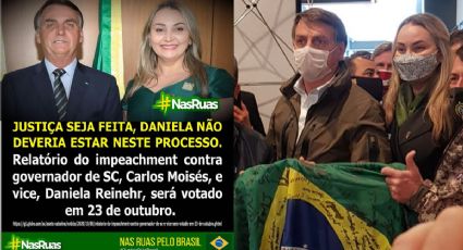 Advogada de Bolsonaro liderou defesa de Daniela Reinehr, filha de admirador de Hitler, que assumiu o governo de SC