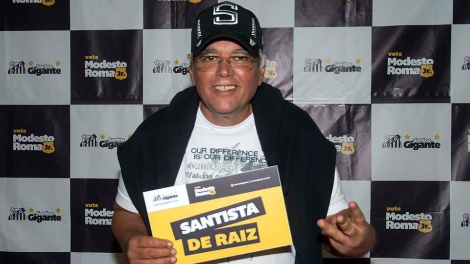 Márcio Antônio Rosas, conselheiro do Santos FC (foto: reprodução Facebook)
