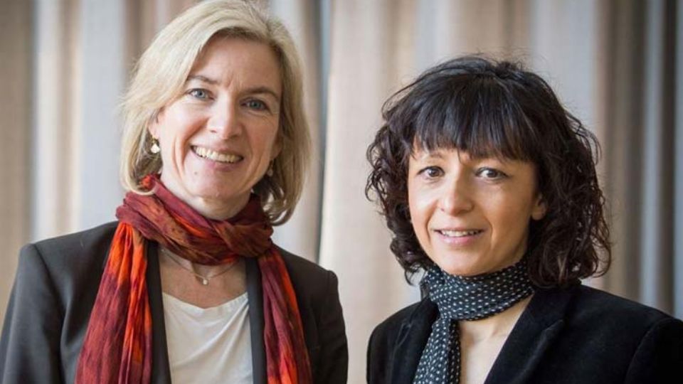 Jennifer Doudna e Emmanuelle Charpentier (foto: divulgação)