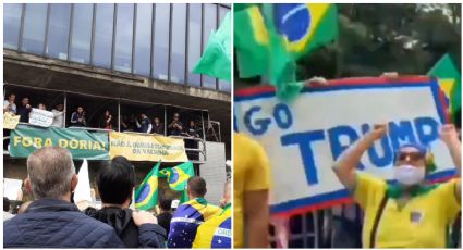 Na véspera do Dia dos Mortos, bolsonaristas vão à Paulista contra Doria e a vacina chinesa