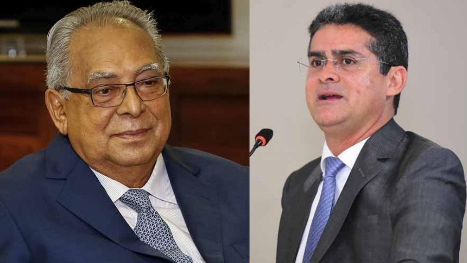 Amazonino Mendes e Davi Almeida (Reprodução)