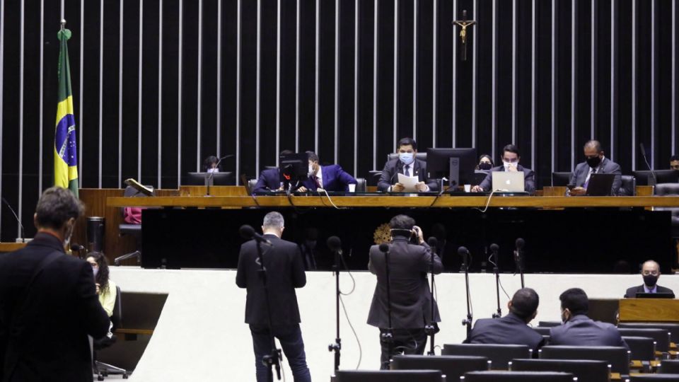 Sessão no Senado que derrubou vetos de Bolsonaro (Maryanna Oliveira/Câmara dos Deputados)