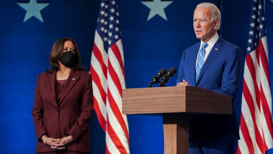 Joe Biden e Kamala Harris (Reprodução/Facebook)