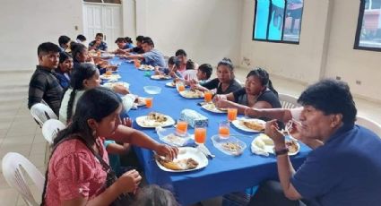 Evo Morales promove almoço de Natal para famílias de mortos em massacre durante golpe na Bolívia