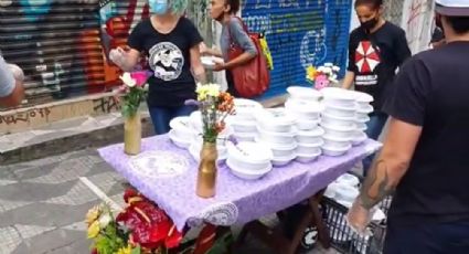 João Gordo distribui almoço vegano de Natal a moradores de rua em SP