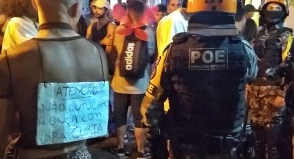 Brigada militar agride foliões e mostra "estado policial" no Carnaval de Porto Alegre