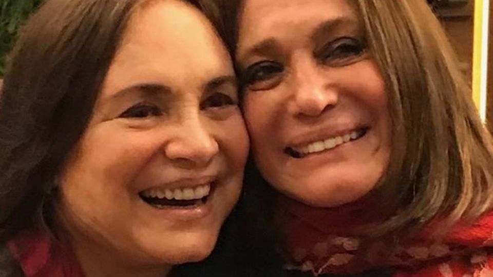 Regina Duarte e Susana Vieira (foto: Twitter)
