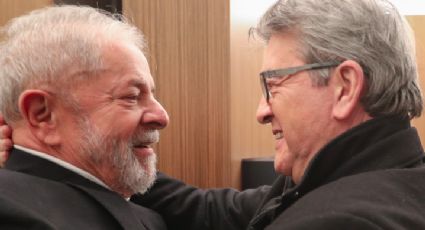 Lula encontra Jean-Luc Mélenchon na França