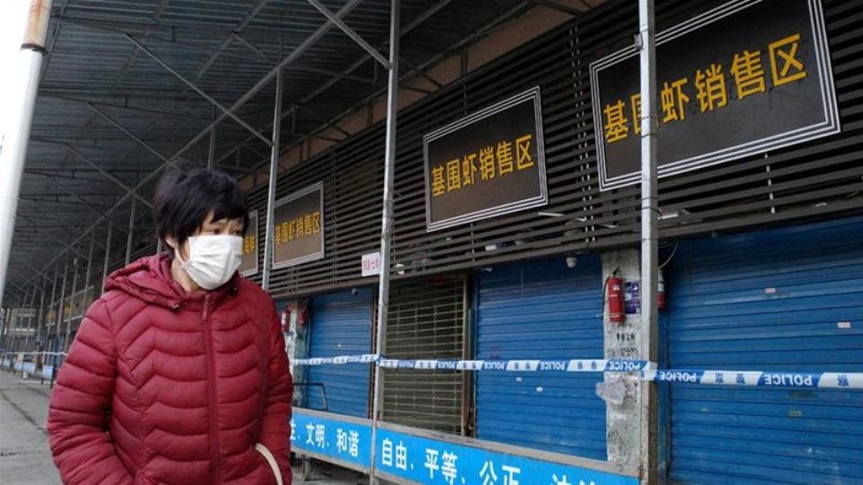 Mercado de Wuhan, onde teria iniciado a pandemia do coronavírus - Foto: Wikimedia