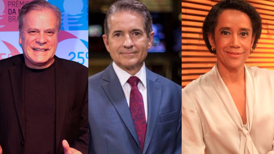 Chico Pinheiro, Carlos Tramontina e Zileide Silva (Montagem)