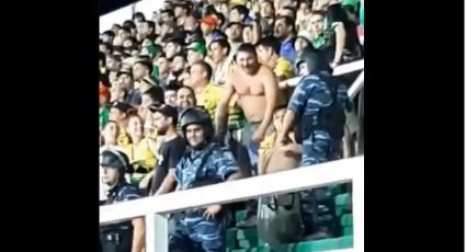 Vídeo: Torcedor argentino imita macaco em jogo contra o Santos