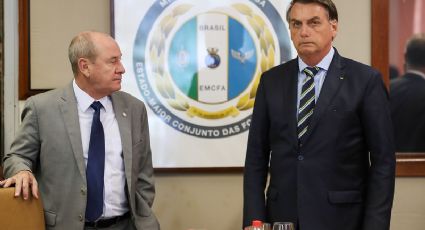 Perfil do Ministério da Defesa curte mensagem contra Bolsonaro