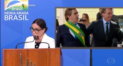 Vídeo: Após entrevista, Fantástico alfineta Regina Duarte com quadro de Bolsonaro fake da Record