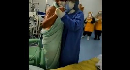 Vídeo: Médico tira paciente com coronavírus que se recupera para dançar e viraliza nas redes