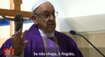 Redes resgatam fala do Papa detonando o jejum: "Chega a ajudar os outros? Se não chega, é fingido"