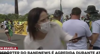 Bolsonarista que agrediu jornalista com bandeirada trabalha em escola vinculada ao Ministério da Economia