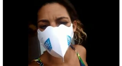 Moradora do Rio detona máscara distribuída por Crivella: “tá pensando que eu sou tucano?”