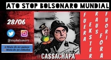 Brasileiras preparam ato mundial “Stop Bolsonaro” no dia 28 de junho