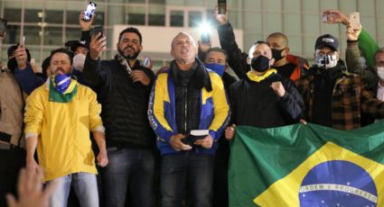 Wanderlei Silva lidera ato com lutadores de academia para fazer frente aos atos antifascistas em Curitiba