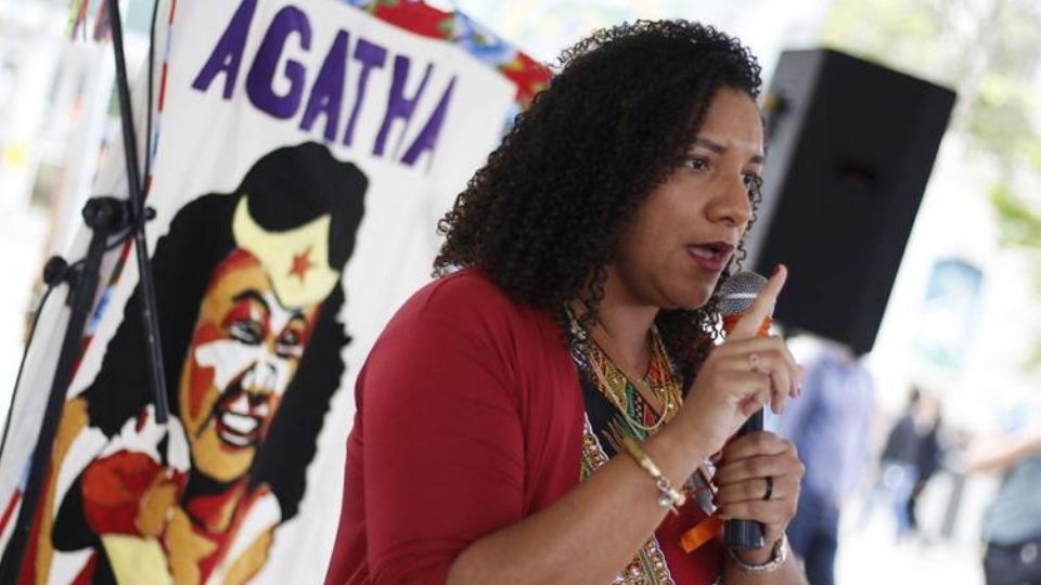 Renata Souza, presidente da Comissão de Direitos Humanos da Alerj