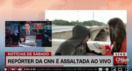 Vídeo: Repórter da CNN é assaltada durante transmissão ao vivo em São Paulo