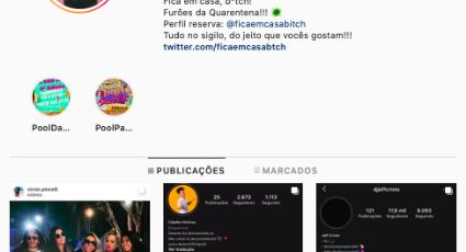 Perfil do Instagram denuncia festas clandestinas na quarentena