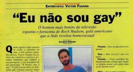 Victor Fasano viraliza no Twitter por entrevista publicada na Veja há 25 anos