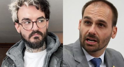 Desafeto antigo, Eduardo Bolsonaro compartilha busca e apreensão na casa de PC Siqueira