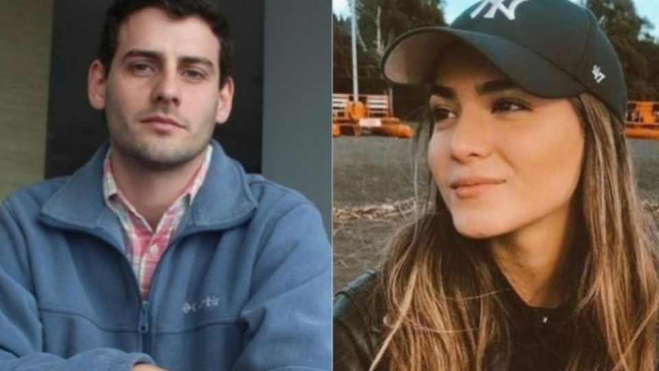 O acusado, Martín Pradenas, e a última de suas vítimas, Antonia Barra, que se suicidou (foto: El Dinamo)