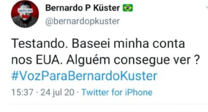 Bolsonarista que teve conta suspensa dribla decisão do STF ao configurar Twitter nos EUA