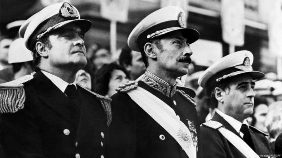 Junta Militar que governou a Argentina durante a última ditadura no país, entre 1976 e 1983 (foto: Página/12)