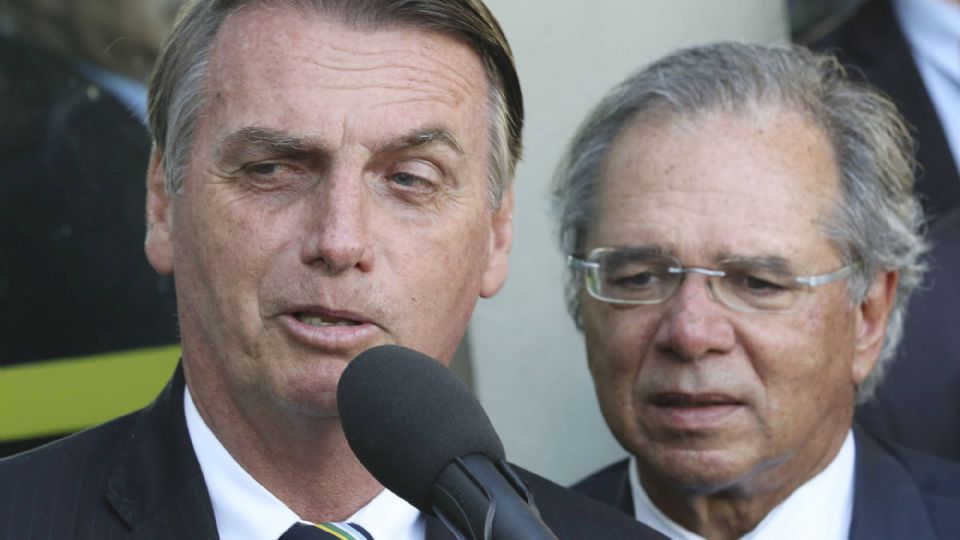 Paulo Guedes e Bolsonaro (Foto: Agência Brasil)