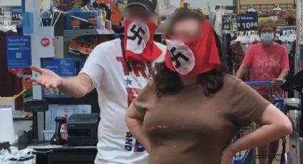 Casal que usou máscara nazista em Walmart dos EUA ficará proibido de entrar no mercado por um ano