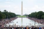 Marcha contra o racismo em Washington marca aniversário do discurso mais famoso de Martin Luther King