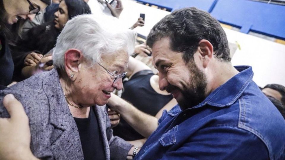 Luiza Erundina e Guilherme Boulos (Divulgação)