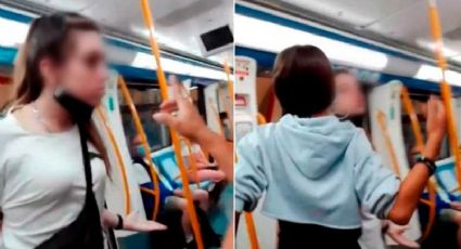 Vídeo: adolescentes espanholas cospem em casal de sul-americanos no metrô de Madri